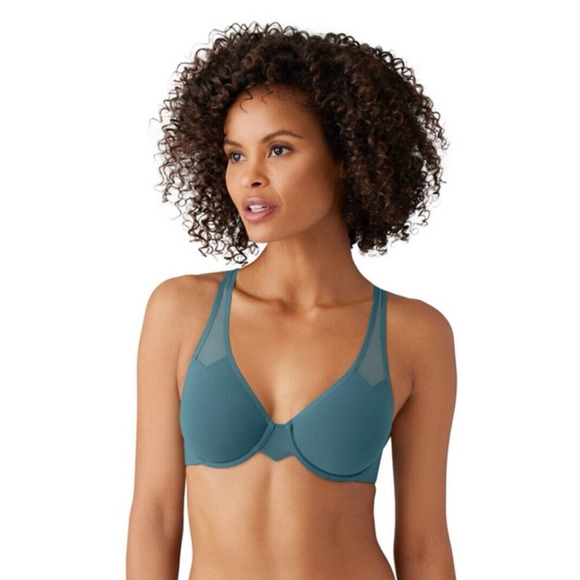 Wacoal Other - Wacoal Bra Size 38G Style 851315 Body 2.0 Underwire Unlined Green Convertible